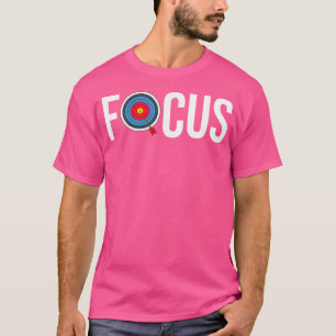 Focus Archery Coach Team Bow Arrow Kind T-shirt