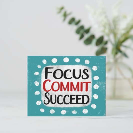 Focus Commit Cartes de Voeux Réussi (Debout devant)