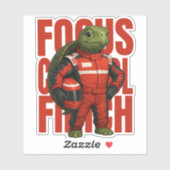 Focus. Control. Finish Sticker (Vel)