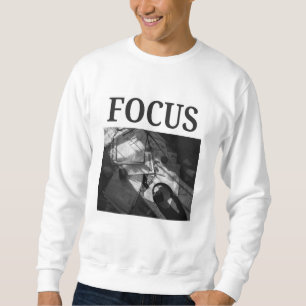 FOCUS - Donkere Academische Minimalistische Fotogr Trui