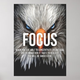 FOCUS - Eagle Motivatie Poster