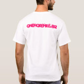 Focus et surmonter" Sport-Tek Performance T-shirt (Dos)