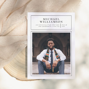 Focus Faire-part d'obtention d'un diplôme d'étud