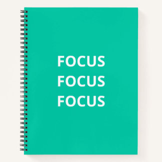 “Focus Focus Focus” Student Productiviteitsjournaa Notitieboek