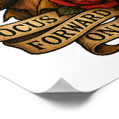 Focus Forward Tattoo Style Clipart PNG Poster (Hoek)