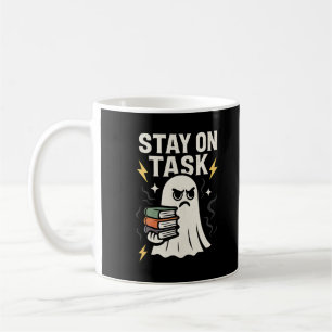 Focus Ghost - Halloween Terug naar School Design Koffiemok