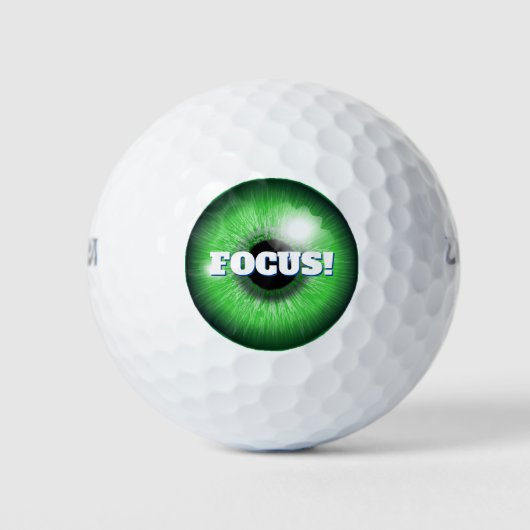 FOCUS Golf Balls Golfballen (Voorkant)