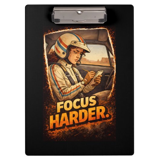 Focus Harder Klembord (Voorkant)