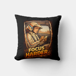 Focus Harder Kussen