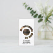 FOCUS LOGO IV pour Carte de visite PHOTOGRAPHE (Debout devant)