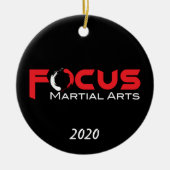 Focus Martial Arts Ornament (Voorkant)