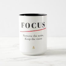 FOCUS Minimalistische Motivatie — Schoon Modus