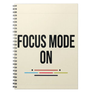 Focus Mode Aan. Notitieboek