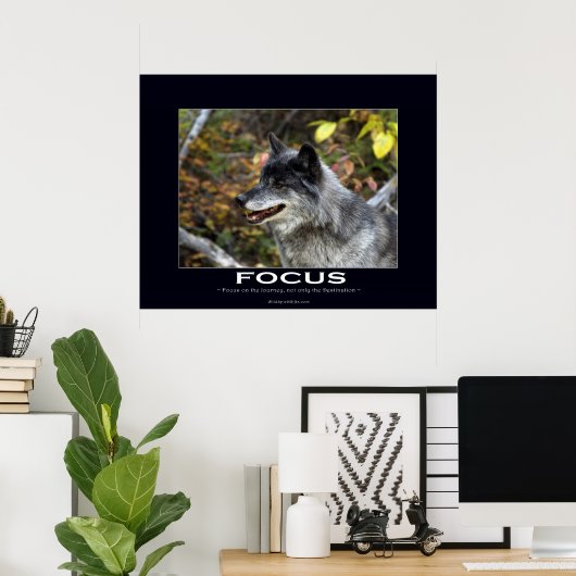 FOCUS Motivational Poster (Bureau à domicile)
