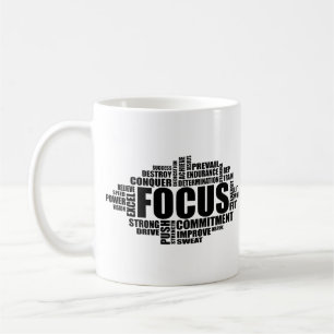 FOCUS – Motiverend wolkendesign Koffiemok
