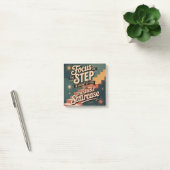 Focus On The Step In Front Of You Post-it® Notes (Kantoor)
