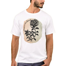 Focus op de Beauty Pen en Ink Cottage Roos