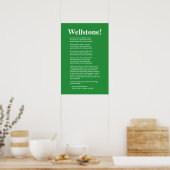Focus op goed onderwijs, Wellstone 16x24 Poster (Keuken)