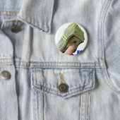 FOCUS OP HET GELD RONDE BUTTON 5,7 CM (In situ)