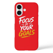 Focus Op Je Doelen Motivatie Case-Mate iPhone