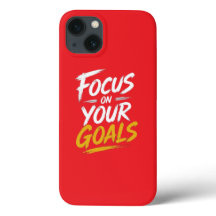 Focus Op Je Doelen Motivatie Case-Mate iPhone