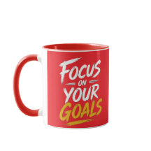 Focus op je Doelen Motiverende Typografie