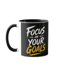Focus op je Doelen Motiverende Typografie
