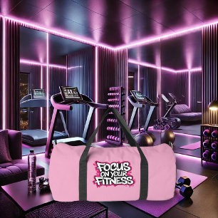 Focus op je fitnesssportuitrusting plunjezak