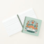 Focus op Kindness Groovy Graphic Notitieboek (Binnen)