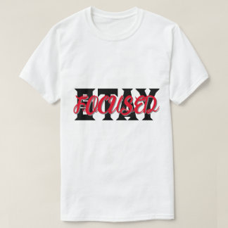 FOCUS OP TYPOGRAFIE T-SHIRT