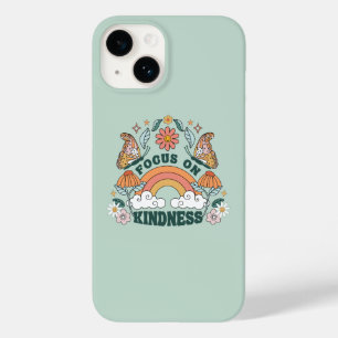 Focus op Vriendelijkheid Groovy Grafisch Case-Mate iPhone 14 Hoesje