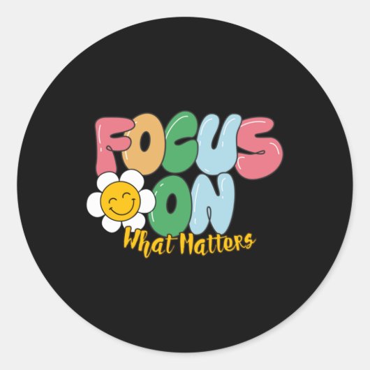 Focus op wat Sticker is (Voorkant)