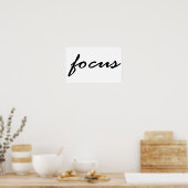 Focus Poster (Keuken)