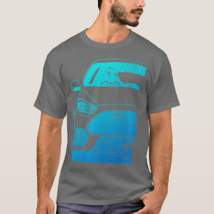 Focus RS auto's Gebruikte stijl Ventilatorkunst Cy T-shirt