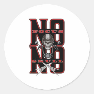 focus skull , zonen met artritis ibuprofen hoofdst ronde sticker