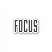 Focus Sticker (Voorkant)