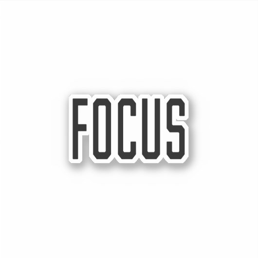 Focus Sticker (Voorkant)
