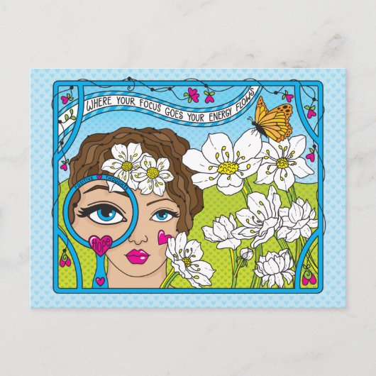 Focus Sur La Carte Postale Good_ (Devant)