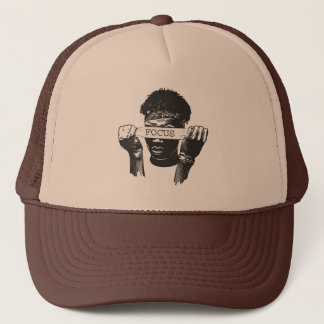 FOCUS" Urban Streetwear Grafisch T-shirt Trucker Pet
