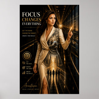 Focus verandert alles – Executive Office Poster