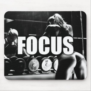 FOCUS - Women's Workout Motivatie Muismat