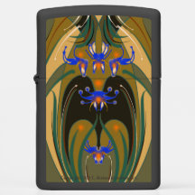 Focus Zippo Lighter Black Matte Finish