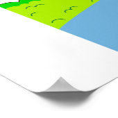 Focused to achieve what I want Wall art Poster (Hoek)