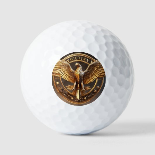 "FocusFlight: Golfballen met Eagle Eye Precision" (Voorkant)