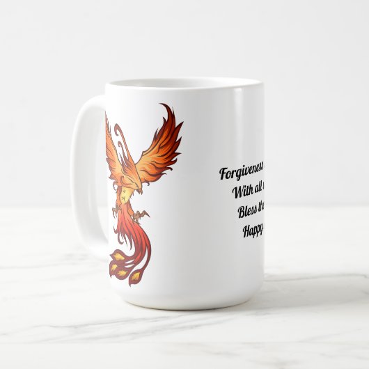 Foenix Bird Forgisive Mok (Voorkant links)