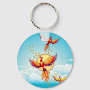 Foenix Fire Bird Rising Sleutelhanger