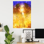 Foenix Fire Bird TRANSMUTATION Poster (Thuiskantoor)