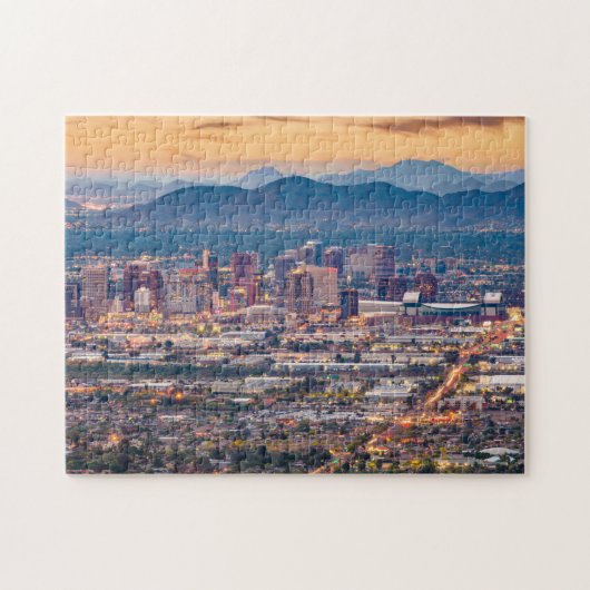 Foenix Skyline Aesthetic Sunset Afbeeldingen Legpuzzel (Horizontaal)