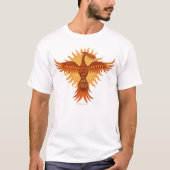 Foenix-vuurvogelkoel t-shirt ontwerp (Voorkant)