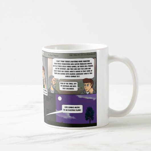 FOES & MICE - "Un de ces jours ?" mug (Droite)